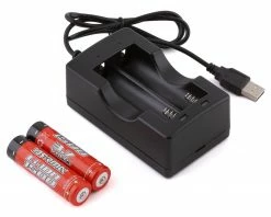 Arrma ADC-L2 Li-Ion Charger w/Two Li-Ion 18650 Batteries