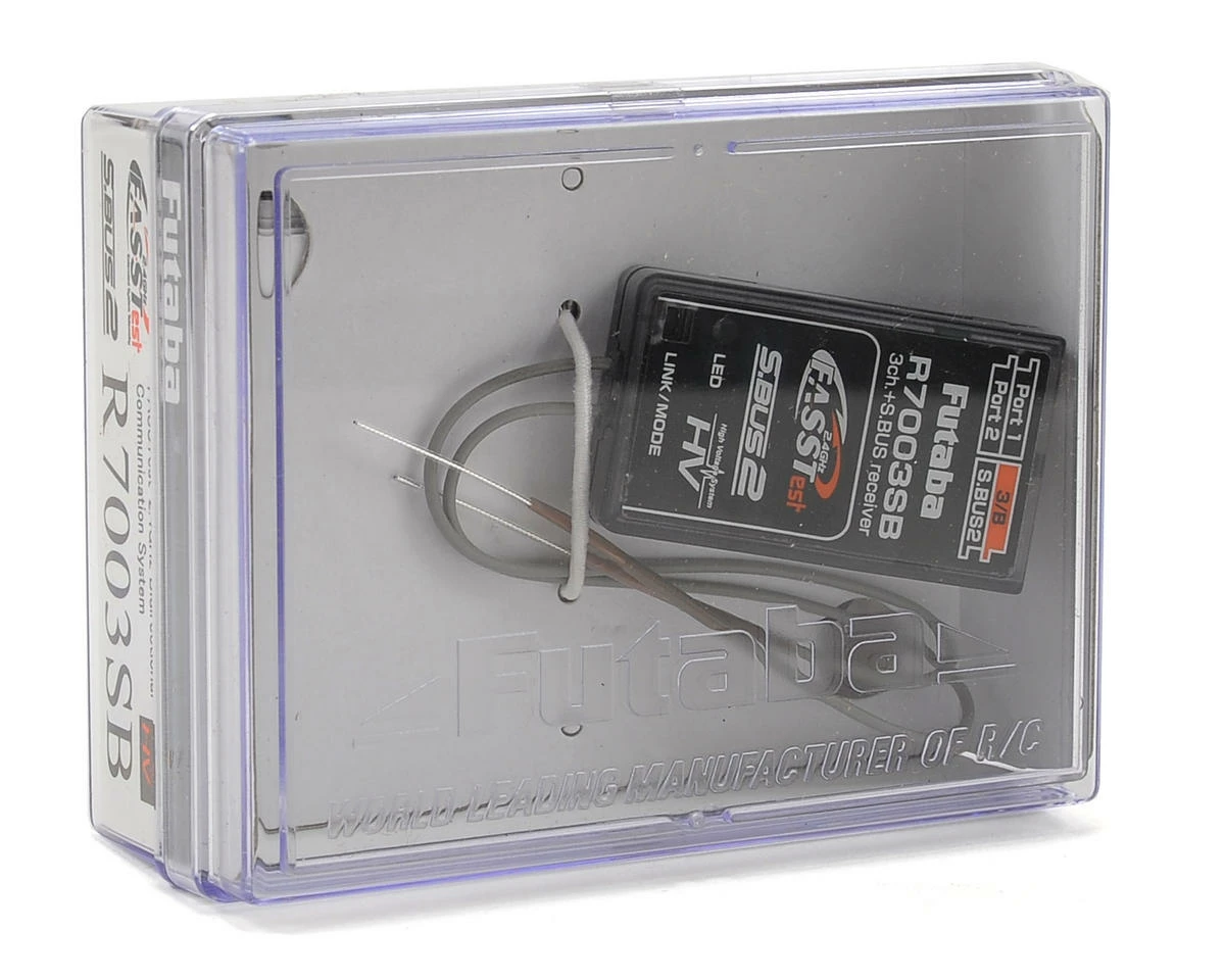 Futaba R7003SB BiDirectional 2.4Ghz FASSTest 3-Channel High Voltage Receiver 3 Futaba R7003SB BiDirectional 2.4Ghz FASSTest 3-Channel High Voltage Receiver - Image 3