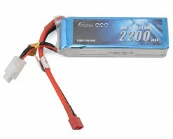 Gens Ace 3S LiPo 60C Battery (11.1V/2200mAh) w/T-Style Connector
