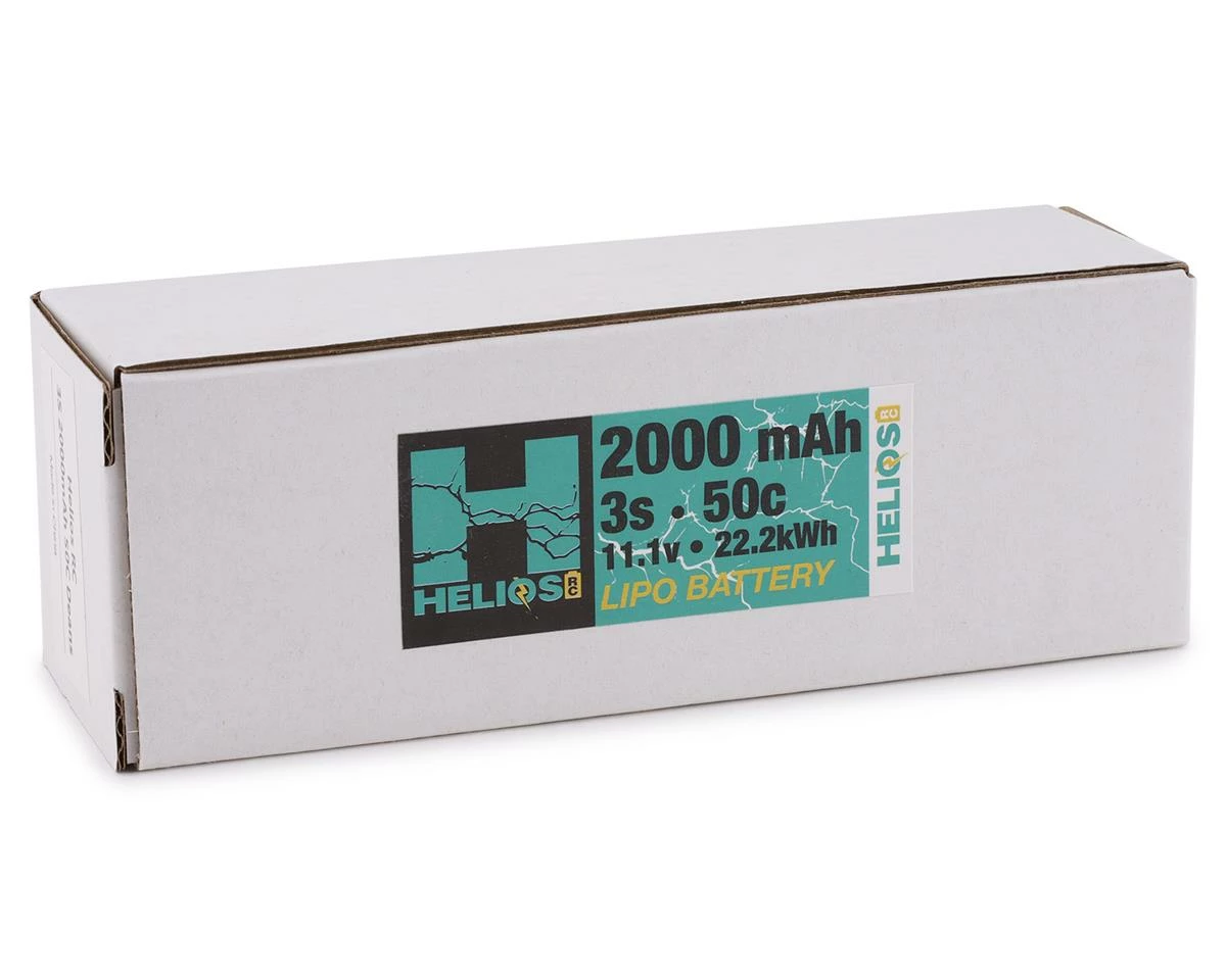 Helios RC 3S 50C LiPo Battery w/XT60 Connector (11.1V/2000mAh) 2 Helios RC 3S 50C LiPo Battery w/XT60 Connector (11.1V/2000mAh) - Image 2