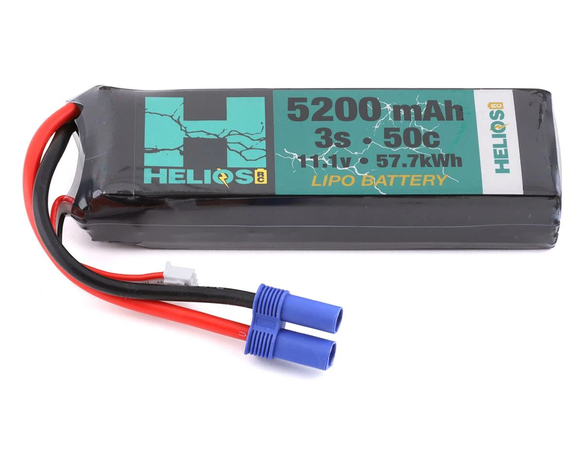 Helios RC 3S 50C LiPo Battery w/EC5 Connector (11.1V/5200mAh) 1 Helios RC 3S 50C LiPo Battery w/EC5 Connector (11.1V/5200mAh)