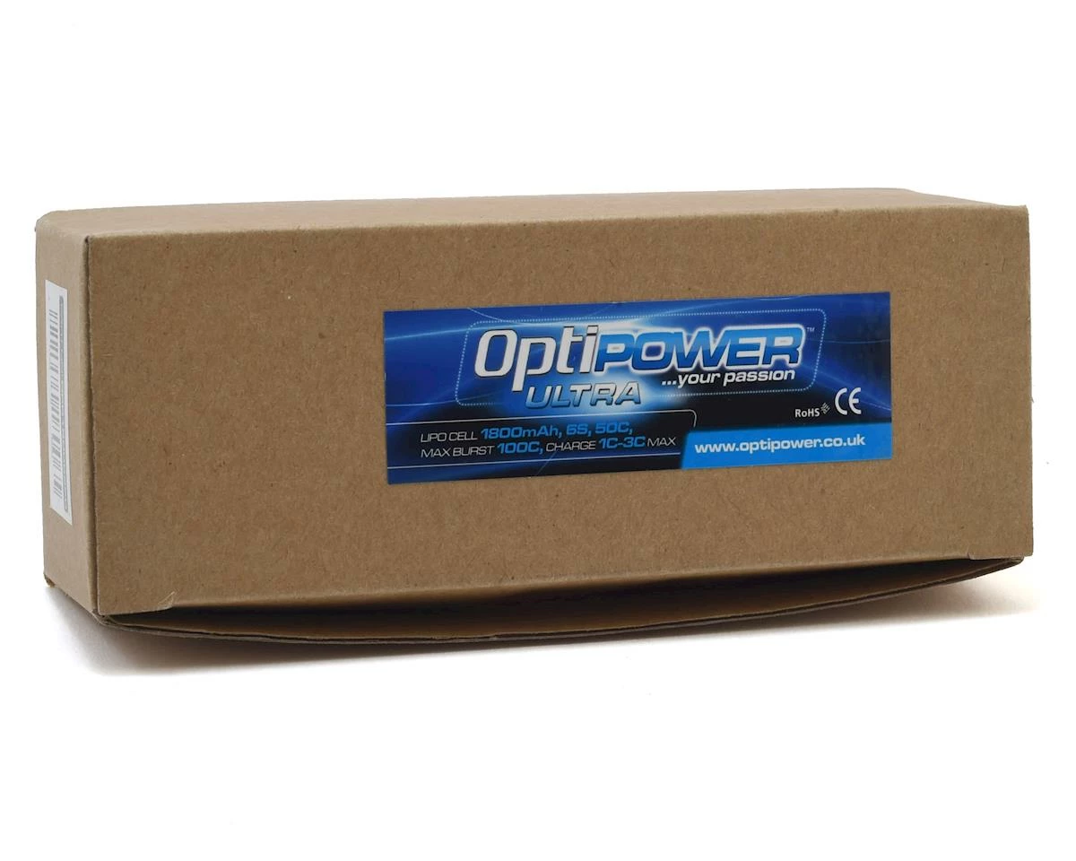 Optipower 6S 50C LiPo Battery (22.2V/1800mAh) 2 Optipower 6S 50C LiPo Battery (22.2V/1800mAh) - Image 2