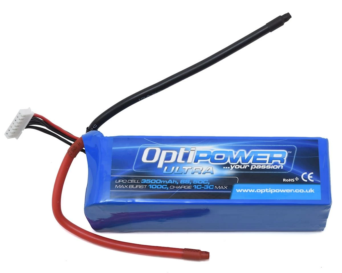 Optipower 6S 50C LiPo Battery (22.2V/3500mAh) 1 Optipower 6S 50C LiPo Battery (22.2V/3500mAh)