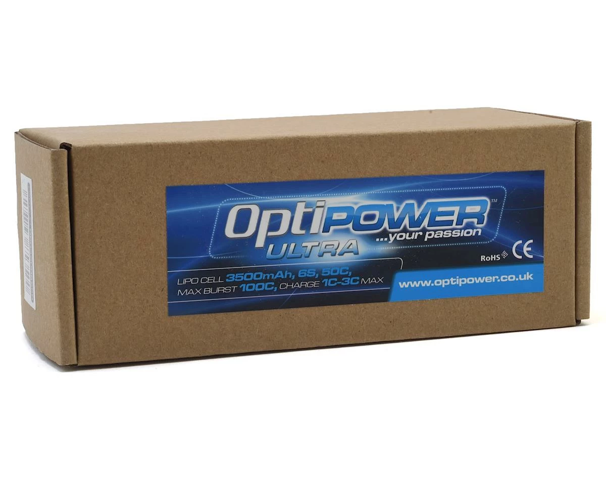Optipower 6S 50C LiPo Battery (22.2V/3500mAh) 2 Optipower 6S 50C LiPo Battery (22.2V/3500mAh) - Image 2