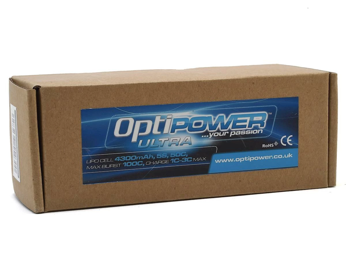Optipower 5S 50C LiPo Battery (18.5V/4300mAh) 2 Optipower 5S 50C LiPo Battery (18.5V/4300mAh) - Image 2