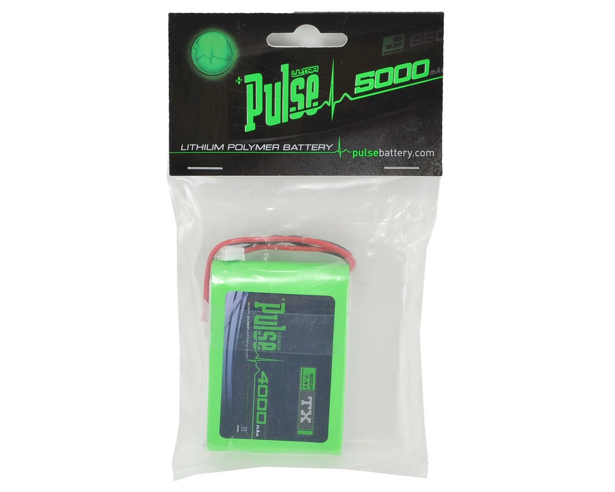 PULSE Ultra Power Series DX7S/DX8/DX9 Transmitter Battery (7.4V/4000mAh) 2 PULSE Ultra Power Series DX7S/DX8/DX9 Transmitter Battery (7.4V/4000mAh) - Image 2