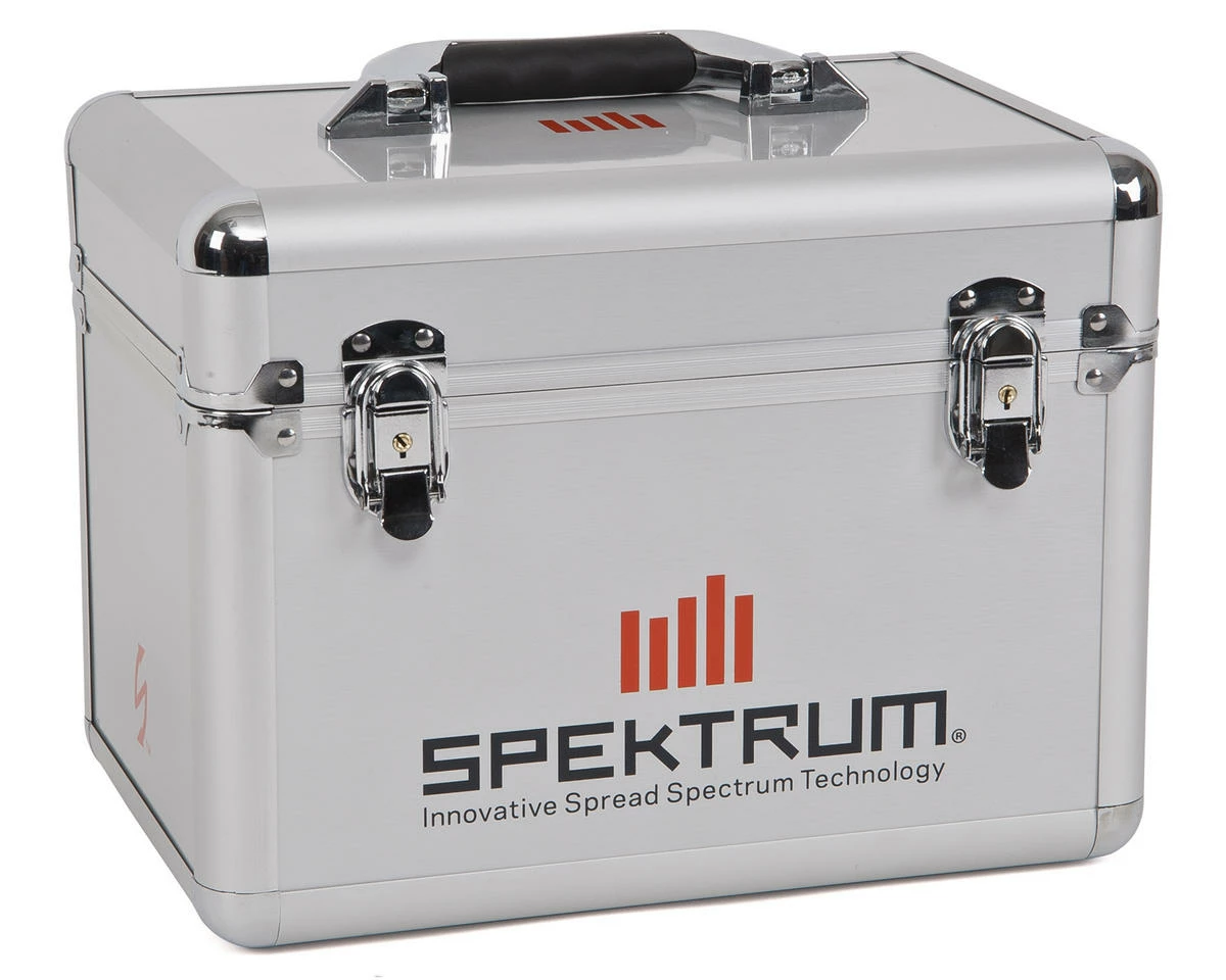 Spektrum RC Aluminum Single Aircraft Transmitter Case 1 Spektrum RC Aluminum Single Aircraft Transmitter Case