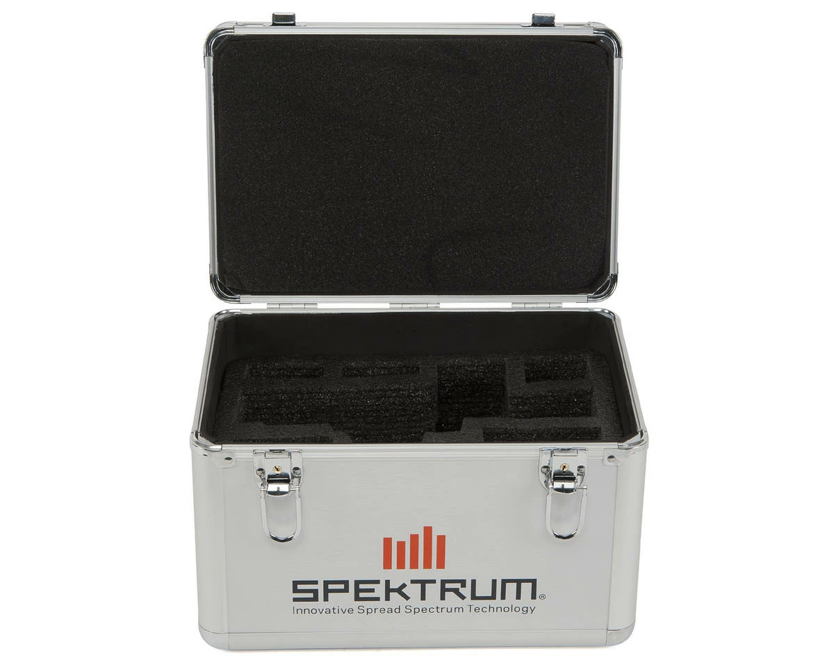 Spektrum RC Aluminum Single Aircraft Transmitter Case 2 Spektrum RC Aluminum Single Aircraft Transmitter Case - Image 2