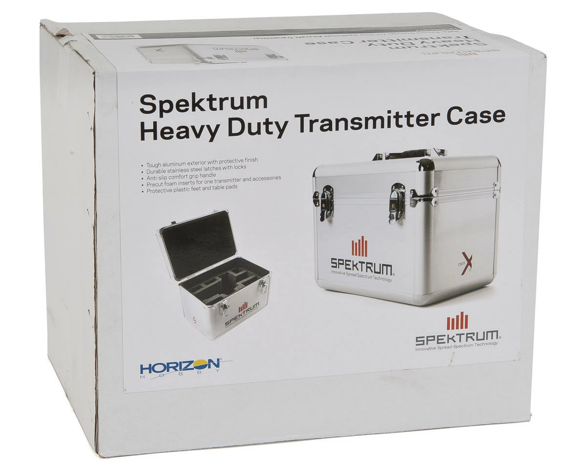 Spektrum RC Aluminum Single Aircraft Transmitter Case 3 Spektrum RC Aluminum Single Aircraft Transmitter Case - Image 3