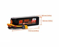 Spektrum RC 6S Smart G2 LiPo 50C Battery Pack (22.2V/1800mAh) w/IC3 Connector -Cheap FPV Racing Store spmx186s50 2