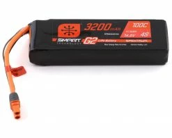 Spektrum RC 4S Smart G2 LiPo 100c Battery Pack (14.8V/3200mAh) w/IC3 Connector