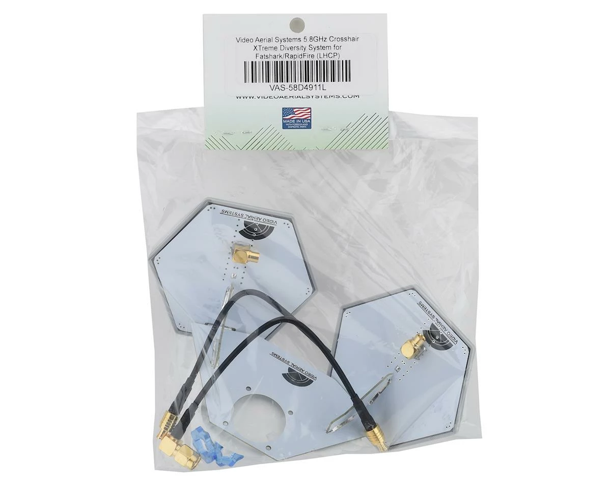 Video Aerial Systems 5.8GHz Crosshair XTreme Diversity System (LHCP) (Fatshark/RapidFire) 3 Video Aerial Systems 5.8GHz Crosshair XTreme Diversity System (LHCP) (Fatshark/RapidFire) - Image 3